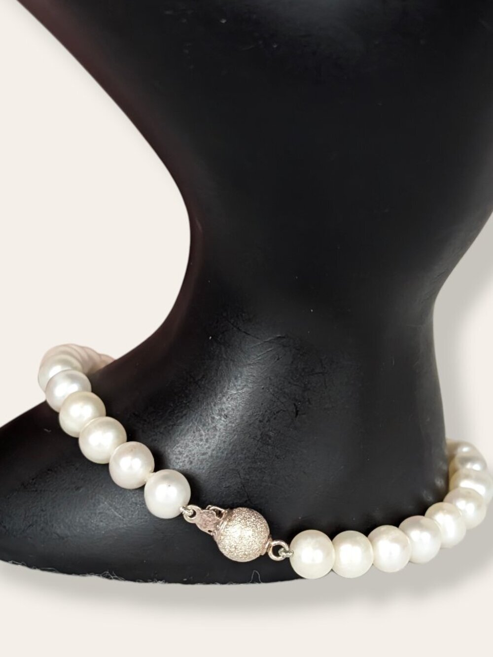 Sterling Silver Cultured Pearl Bracelet